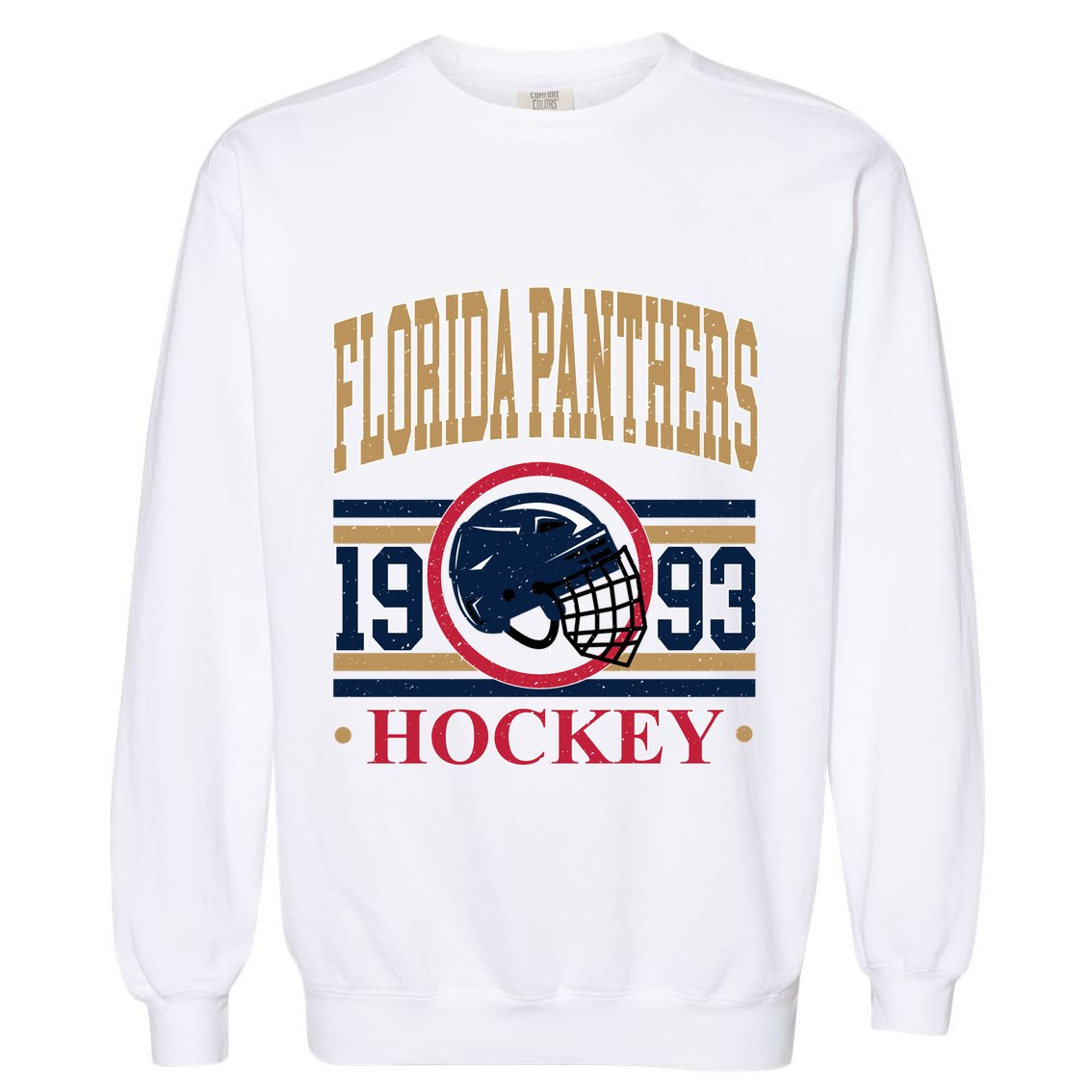 Florida Panther Hockey Team Supporter Garment-Dyed Sweatshirt