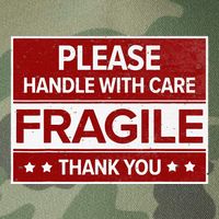 Fragile Please Handle With Care Sensitive Personality Legacy Tie Dye Trucker Hat