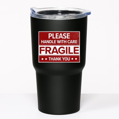 Fragile Please Handle With Care Sensitive Personality Tumbler