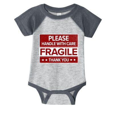 Fragile Please Handle With Care Sensitive Personality Infant Baby Jersey Bodysuit