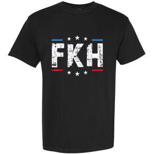 Fkh Political Humor F Kamala Harris Conservative Republican Garment-Dyed Heavyweight T-Shirt