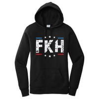 Fkh Political Humor F Kamala Harris Conservative Republican Women's Pullover Hoodie