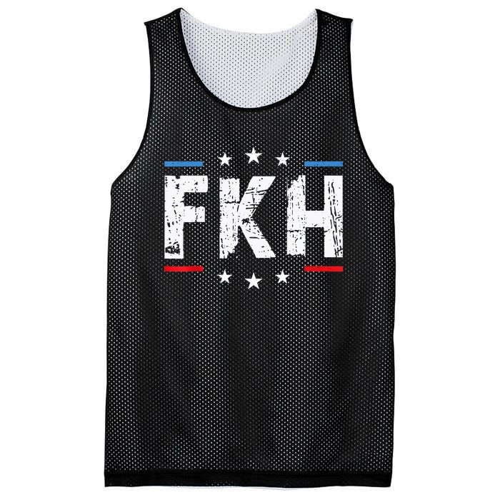 Fkh Political Humor F Kamala Harris Conservative Republican Mesh Reversible Basketball Jersey Tank