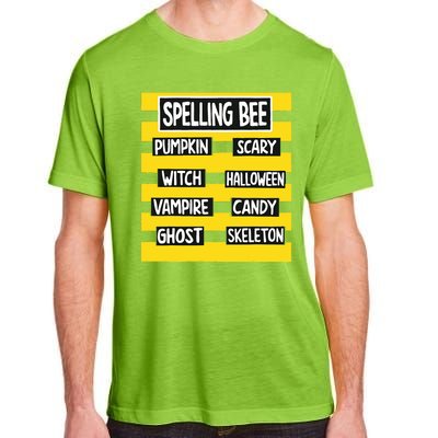 Funny Pun Halloween Costume For Teachers Spelling Bee Adult ChromaSoft Performance T-Shirt