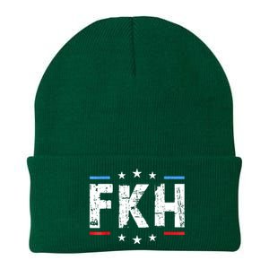 Fkh Political Humor F Kamala Harris Conservative Republican Knit Cap Winter Beanie