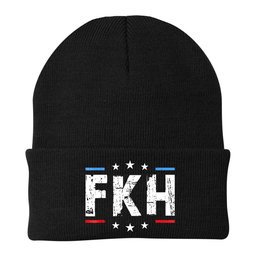 Fkh Political Humor F Kamala Harris Conservative Republican Beanie
