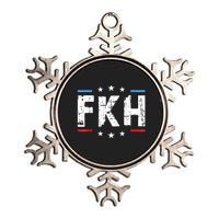 Fkh Political Humor F Kamala Harris Conservative Republican Metallic Star Ornament