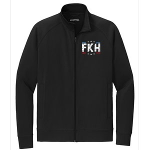 Fkh Political Humor F Kamala Harris Conservative Republican Stretch Full-Zip Cadet Jacket