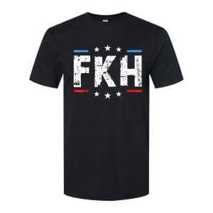 Fkh Political Humor F Kamala Harris Conservative Republican Softstyle CVC T-Shirt