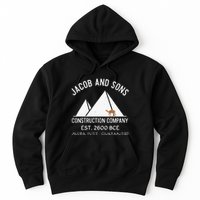 Funny Passover Hebrew Construction Egypt Pyramids Builders Hoodie