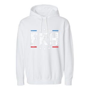 Fkh Political Humor F Kamala Harris Conservative Republican Garment-Dyed Fleece Hoodie