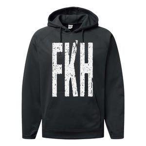 Fkh Political Humor F Kamala Harris 2024 Performance Fleece Hoodie