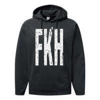 Fkh Political Humor F Kamala Harris 2024 Performance Fleece Hoodie