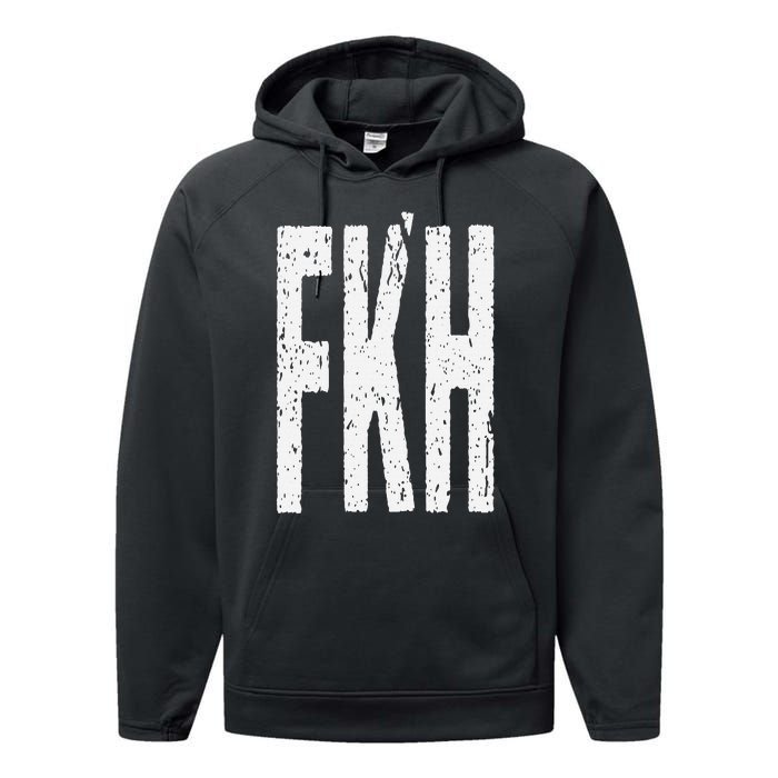 Fkh Political Humor F Kamala Harris 2024 Performance Fleece Hoodie