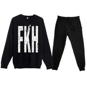 Fkh Political Humor F Kamala Harris 2024 Premium Crewneck Sweatsuit Set