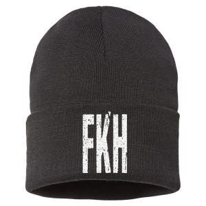 Fkh Political Humor F Kamala Harris 2024 Sustainable Knit Beanie