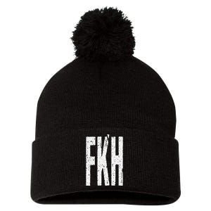 Fkh Political Humor F Kamala Harris 2024 Pom Pom 12in Knit Beanie