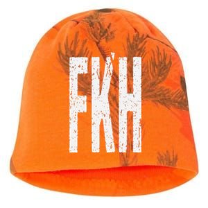 Fkh Political Humor F Kamala Harris 2024 Kati - Camo Knit Beanie