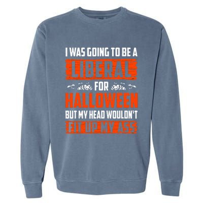 Funny Political Halloween Costume Idea Garment-Dyed Sweatshirt