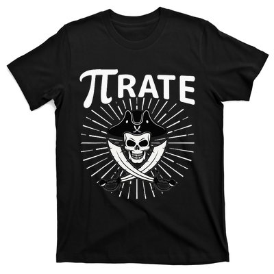 Funny Pi-Rate Happy Pi Day Math Pirate Pun T-Shirt