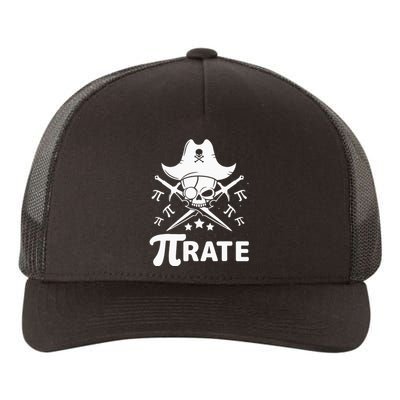 Funny Pi-Rate Happy Pi Day Math Pirate Pun Yupoong Adult 5-Panel Trucker Hat