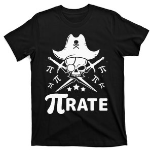 Funny Pi-Rate Happy Pi Day Math Pirate Pun T-Shirt