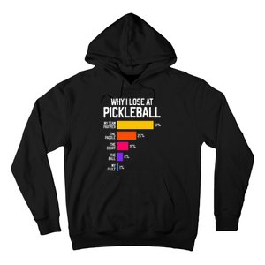 Funny Pickleball Humor Why I Lose Hoodie