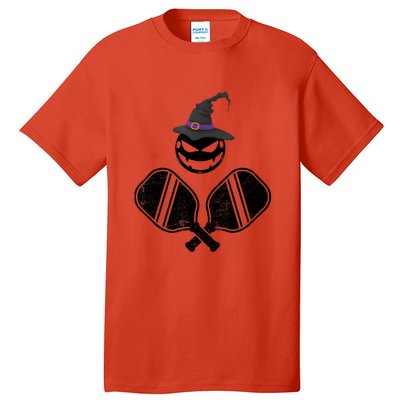 Funny Pickleball Halloween Costume Pumpkin Tall T-Shirt