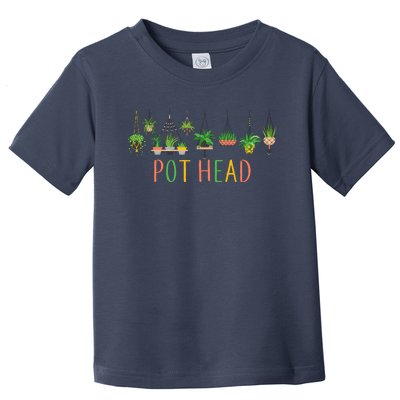 Funny Pot Head For Plant Lovers 1 Toddler T-Shirt