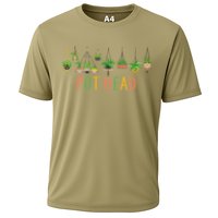 Funny Pot Head For Plant Lovers 1 Cooling Performance Crew T-Shirt