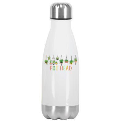 Funny Pot Head For Plant Lovers 1 Stainless Steel Insulated Water Bottle