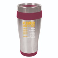 Funny Plumber Hourly Rate Plumber 16oz Travel Tumbler