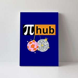 Funny Pi Hub Club 14 March Math Day Pi Day Cute Gift Canvas