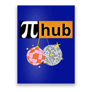 Funny Pi Hub Club 14 March Math Day Pi Day Cute Gift Poster