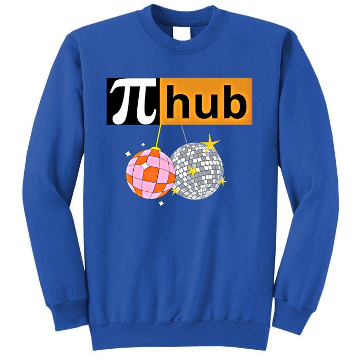 Funny Pi Hub Club 14 March Math Day Pi Day Cute Gift Tall Sweatshirt