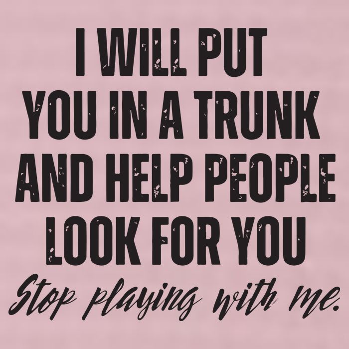 Funny Put In Trunk Saying I Will Put You In A Trunk 25L Jumbo Tote