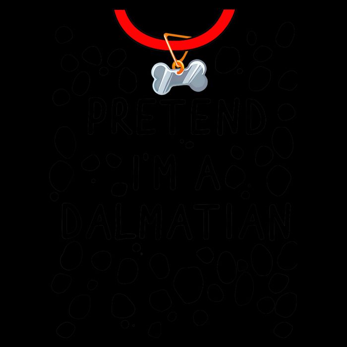 Funny Pretend I'm A Dalmatian Dog Halloween DIY Costume 16 in Basic Backpack