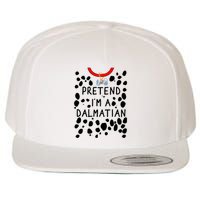 Funny Pretend I'm A Dalmatian Dog Halloween DIY Costume Wool Snapback Cap