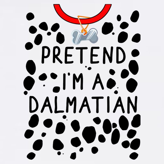 Funny Pretend I'm A Dalmatian Dog Halloween DIY Costume Wool Snapback Cap