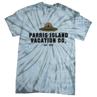 Funny Parris Island Vacation Company Design Tie-Dye T-Shirt