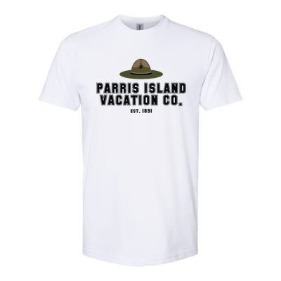 Funny Parris Island Vacation Company Design Softstyle CVC T-Shirt