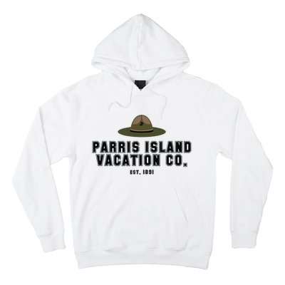 Funny Parris Island Vacation Company Design Hoodie