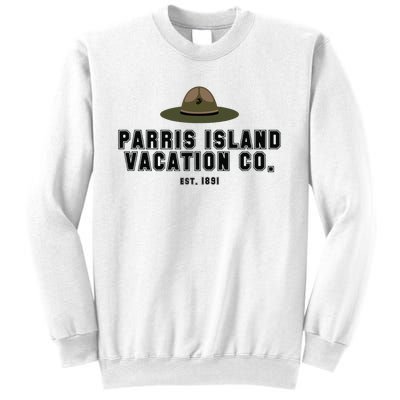 Funny Parris Island Vacation Company Design Sweatshirt