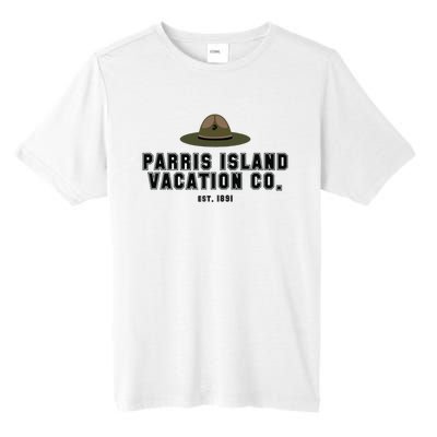 Funny Parris Island Vacation Company Design Tall Fusion ChromaSoft Performance T-Shirt