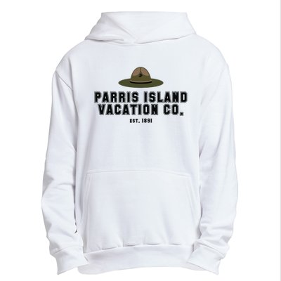 Funny Parris Island Vacation Company Design Urban Pullover Hoodie