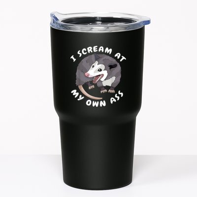 Funny Possum I Scream At My Own Trash Cat Opossum Meme Tumbler