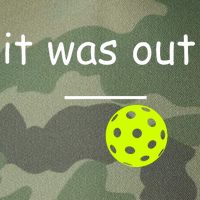 Funny Pickleball It Was Out Player Lover Friends  Legacy Tie Dye Trucker Hat