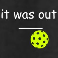 Funny Pickleball It Was Out Player Lover Friends  Microfiber Hand Towel