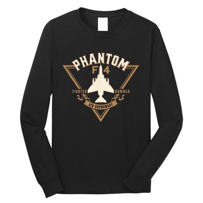 F4 Phantom II Naval Fighter Bomber Jet Interceptor Aircraft Long Sleeve Shirt