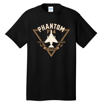 F4 Phantom II Naval Fighter Bomber Jet Interceptor Aircraft Tall T-Shirt